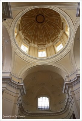 Coupole de l'glise  de Santa Maria Maggiore ou  Pietrasanta