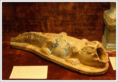 Statuette de crocodile, premier sicle aprs J.-C. / Pompi