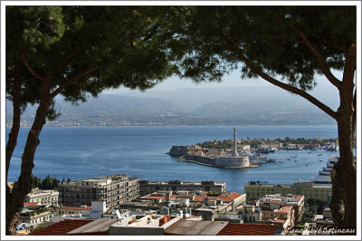 Statue de la Madone à la Lettre / Statua della Madonna della Lettera del Porto di Messina