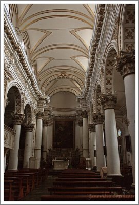 Nef centrale, Chiesa delle Santissime Anime del Purgatorio