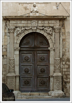 Porta della Chiesa di San Cristoforo