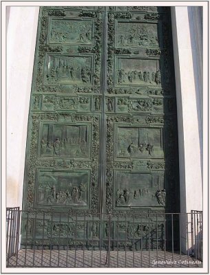Porte de bronze,  XVIIe sicle