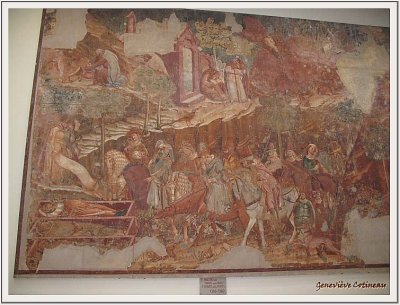 Le Triomphe de la mort ... fresque de B. Buffalmacco 1360-1380