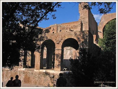 Basilique de Maxence et Constantin, IVeS