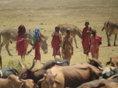 Masai children