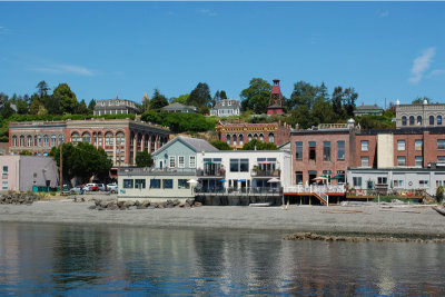 View of downtown from the water