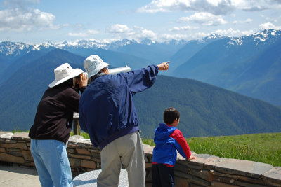 Hurricane Ridge Visitor Center - Elev 5,242 ft