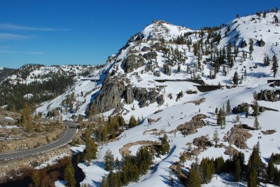 Snowy Donner Pass