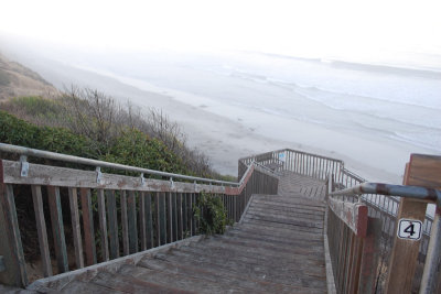 Stairs to the beach