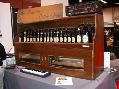 Beer bottle organ