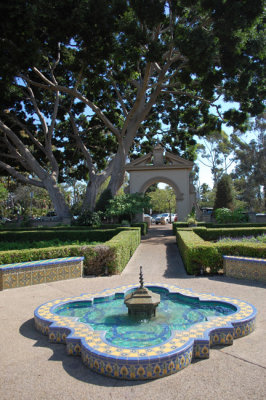 Balboa Park garden