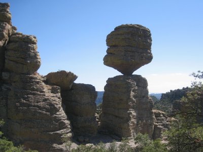 Big balanced rock