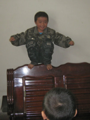 Nephew's monkey act part 2