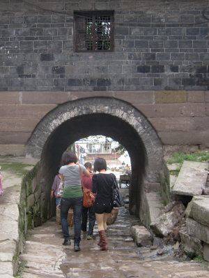 Tunnel to the river ferry 1