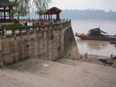 Riverbank view