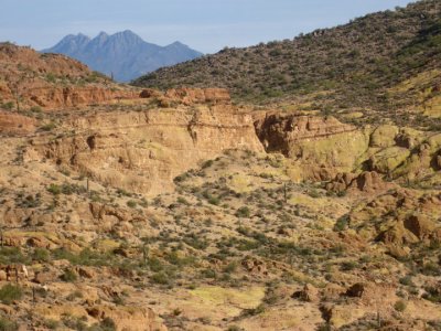 Goldfield mountain geology