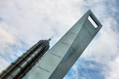  Jin Mao Tower and Shanghai World Financial Center