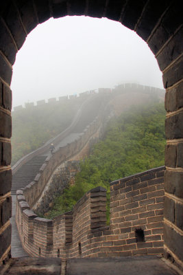 View from a watchtower ( Chinese wall )