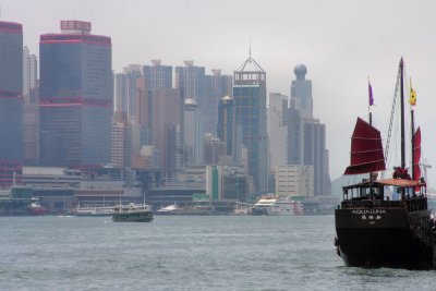 View at Hong Kong island