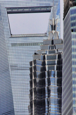 Jin Mao Tower and Financial Tower of Shanghai