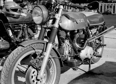 My old Ducati 750GT pre-fire