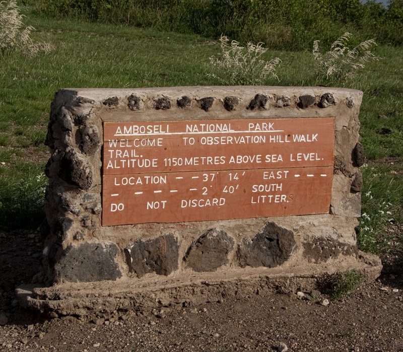 Amboseli Observation Hill