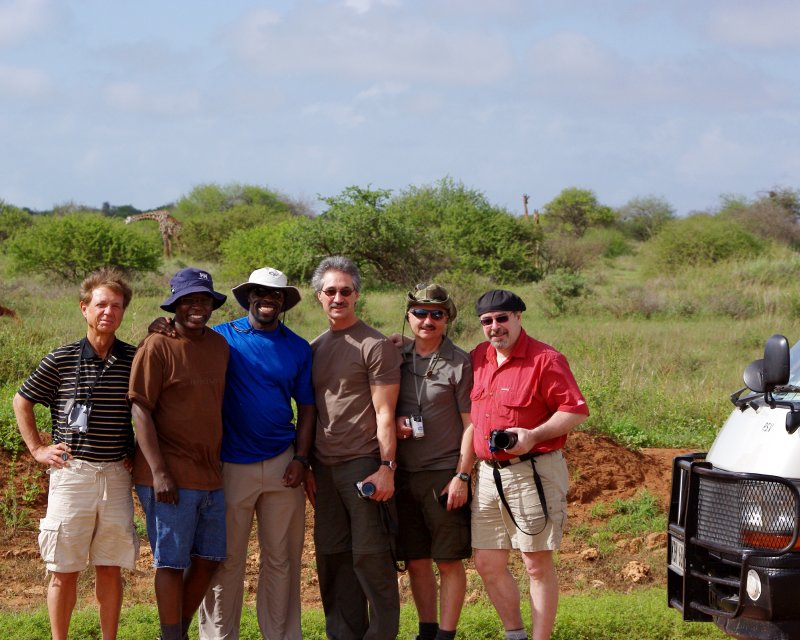 106 Ashley Amboseli Oltukai Day Two Giraffes with Group shot.jpg