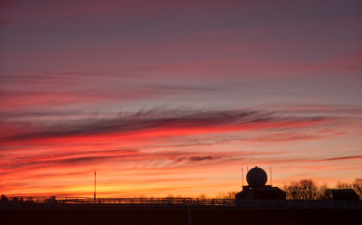 Another Radome Sunset