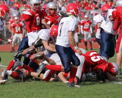 The Chenango Forks Blue Devils vs The Chenango Valley Warriors