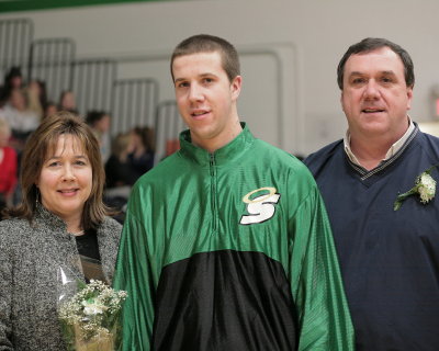 Dan Gosney and his parents Sharon and Jerry