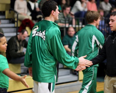 Seton Catholic Central High School's Boys Basketball Team versus Windsor High School