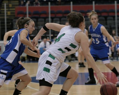 Seton Catholic Central's Girls Basketball Team versus Horseheads High School in the STAC Championship