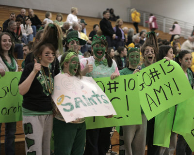 Seton Catholic Central's Girls Basketball Team versus South Jefferson in the Class B NYSPHSAA Regionals for Sections 3 and 4