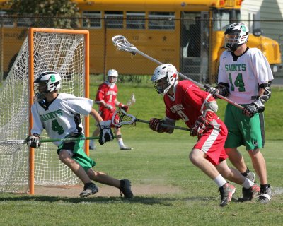 Seton Catholic Central's Boys Lacrosse team vs Chenango Valley High School