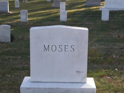 Finally!  We know where Moses is buried!