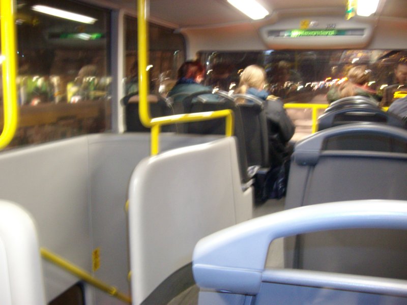 My 1st double decker bus after 1 year!