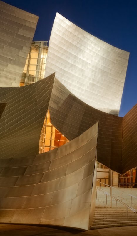 Disney Hall abstract IX