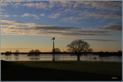  Hoogwater IJssel bij Gorssel