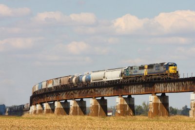 CSX 8720 Q515 Rahm IN 18 Oct 2008