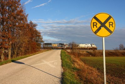 CSX 5246 Q247 Decker IN 16 Nov 2008