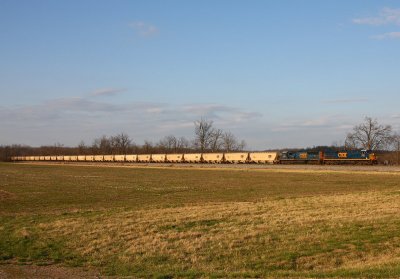 CSX 705 G124 Sebree KY 22 Mar 2009