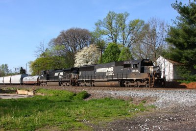 NS 6685 239 Princeton IN 25 Apr 2009