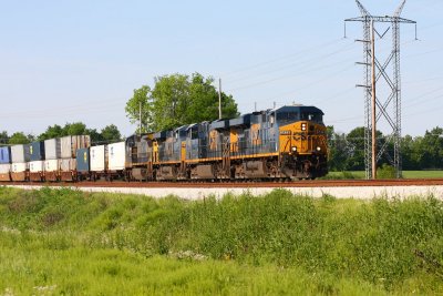 CSX 5479 Q124 Princeton IN 10 May 2009