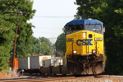 CSX 466 Q121 Princeton IN 27 June 2009