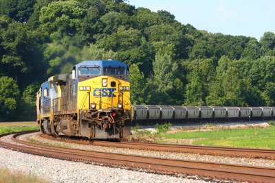 CSX 28 Vincennes IN 01 Aug 2009