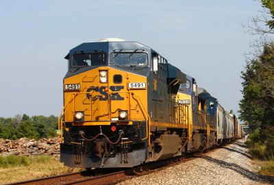 CSX 5491 Q515 Vincennes IN 12 Sep 2009