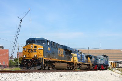 CSX 5491 Q515 Evansville IN 12 Sep 2009