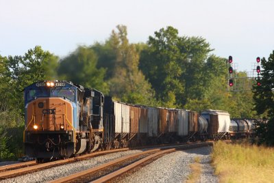 CSX 4748 Q592 King IN 13 Sep 2009