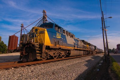 CSX 307 Q514 Haubstadt IN 18 Sep 2009