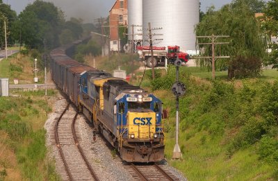 CSX 8622 W921 Montgomery IN 12 June 2010